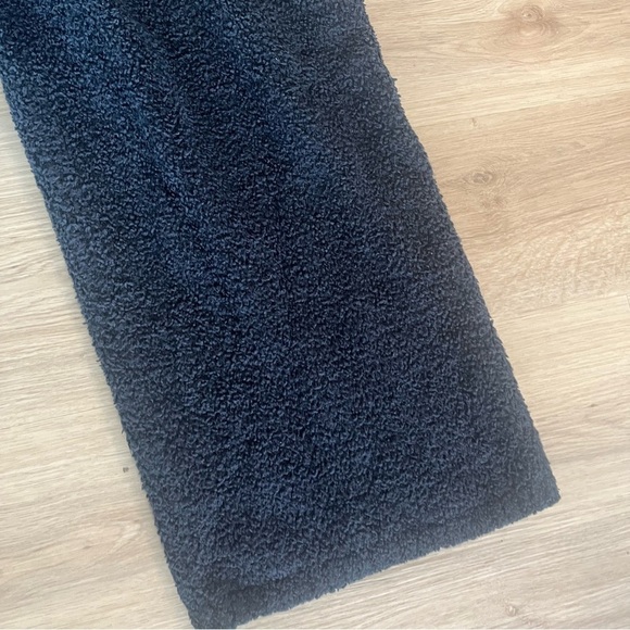 Skims Womens Faux Sherpa Teddy Lounge Pants Black Pull On Size 2X 3X - Picture 8 of 9